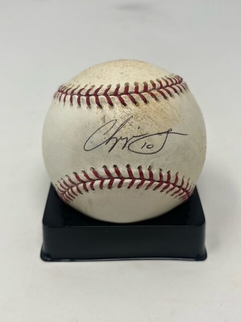 Atlanta Braves Autographed Baseball Memorabilia 