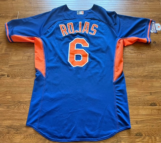 Luis Rojas New York Mets 2019 Team Issued Batting Practice Jersey