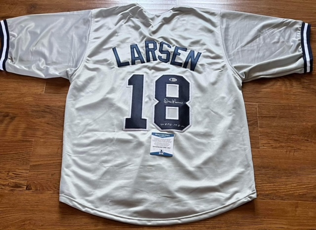 Don Larsen Autographed New York Yankees Pro Style Jersey Beckett - Got  Memorabilia