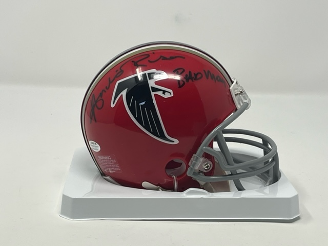 Andre Rison Autographed Atlanta Falcons Throw Back Mini Helmet