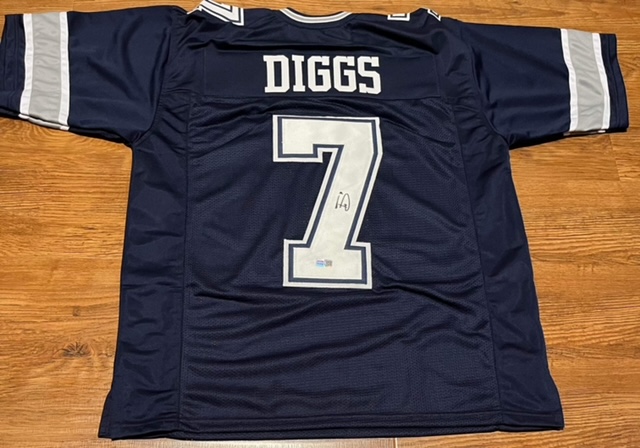 Trevon Diggs Autographed Dallas Cowboys Pro Style Jersey Tristar