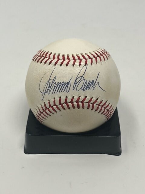 Johnny Bench Cincinnati Reds Autographed Baseball - Autographed Baseballs  at 's Sports Collectibles Store