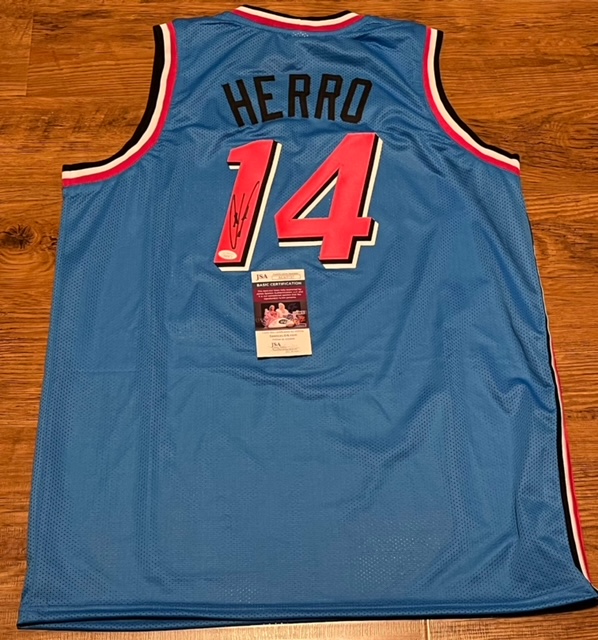 Tyler Herro Autographed Miami Heat Pro Style Jersey JSA - Got Memorabilia
