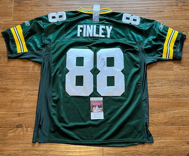 Jermichael Finley Autographed Green Bay Packers Authentic NWT