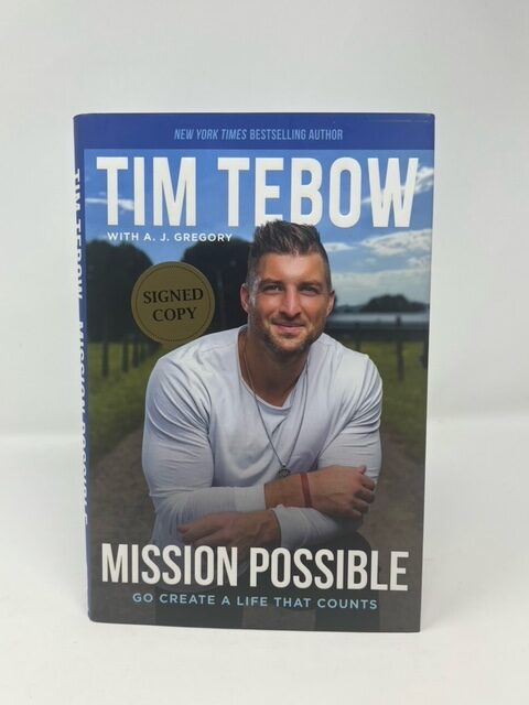 Tim Tebow Autographed Florida Gators Mission Possible Hardcover Book JSA -  Got Memorabilia