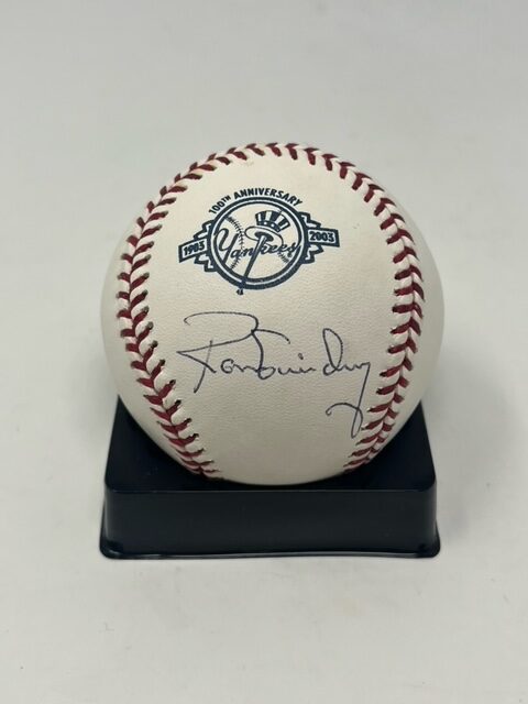 Ron Guidry Autographed New York Yankees 100th Anniversary Baseball JSA -  Got Memorabilia