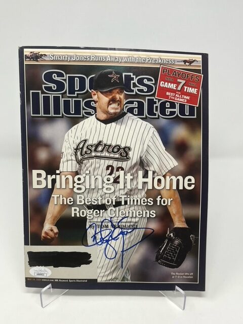 Roger Clemens Autographed Houston Astros Sports Illustrated May 24th 2004  Magazine JSA - Got Memorabilia