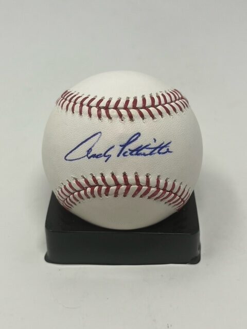 Andy Pettitte Autographed Signed New York Yankees JSA