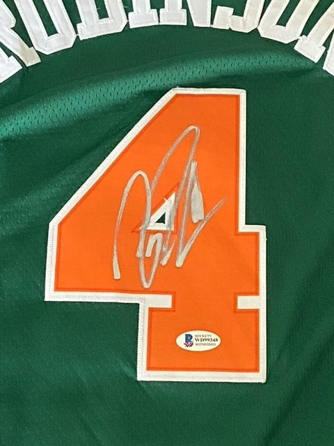 nate robinson signed jersey