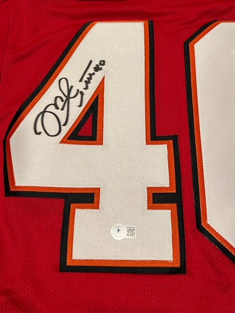 Mike Alstott Autographed Tampa Bay Buccaneers Pro Style Jersey Beckett -  Got Memorabilia