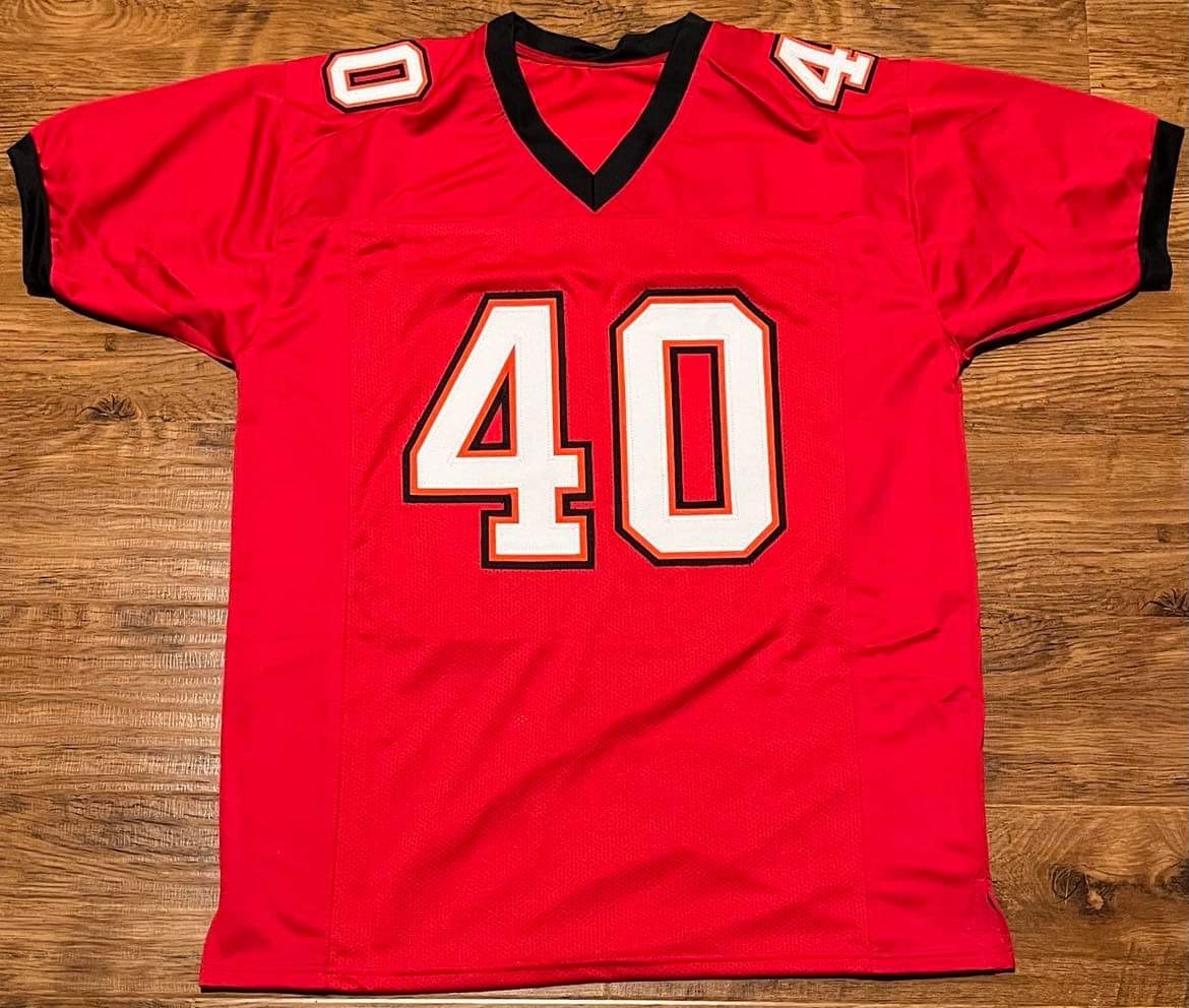 mike alstott signed jersey