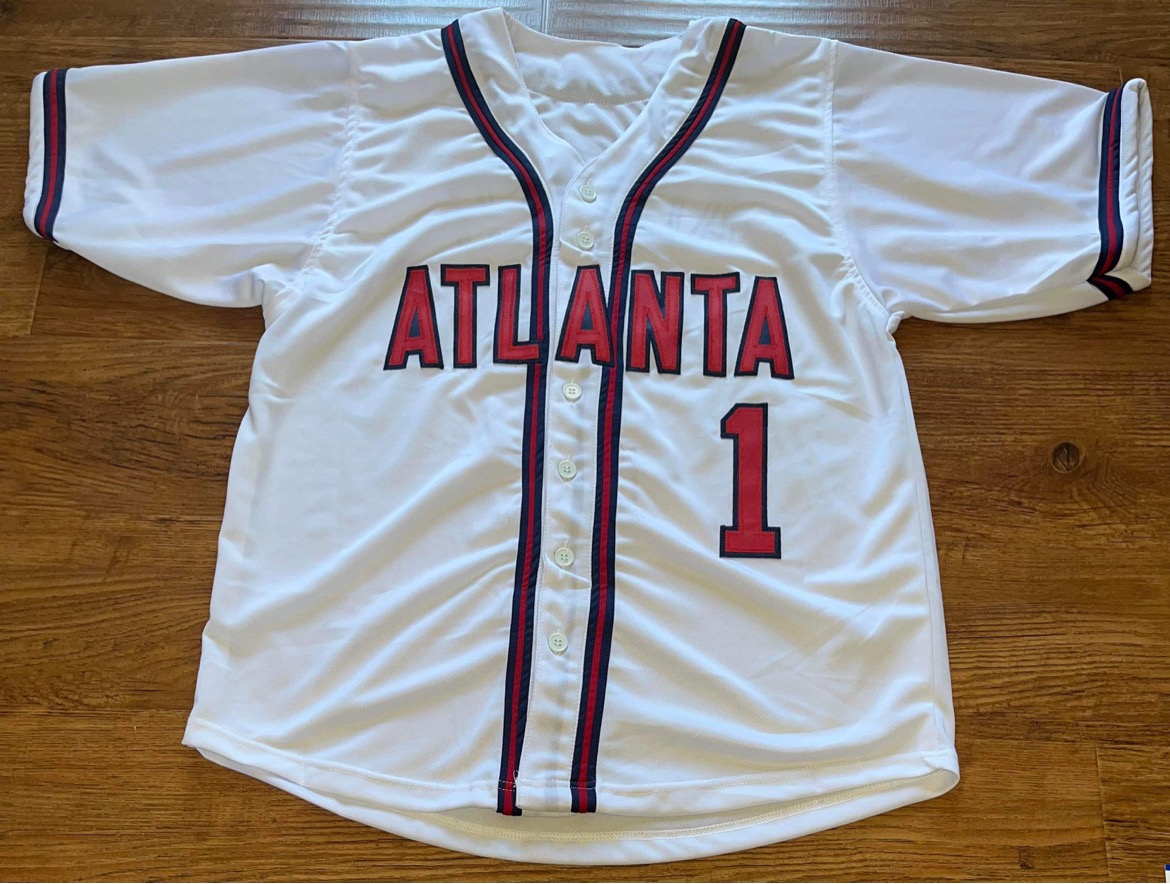 Ozzie Albies hand signed Players Weekend Puchi Atlanta Braves Jersey PSA DNA