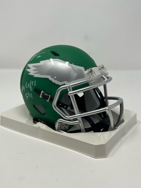 Randall Cunningham Autographed Philadelphia Eagles Mini-Helmet