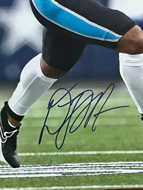 : DJ Moore Carolina Panthers Signed Autograph ECLIPSE