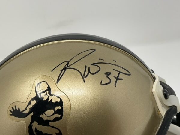 Ricky Williams Autographed Texas Longhorns Heisman Trophy Award Mini Helmet JSA COA - Image 2