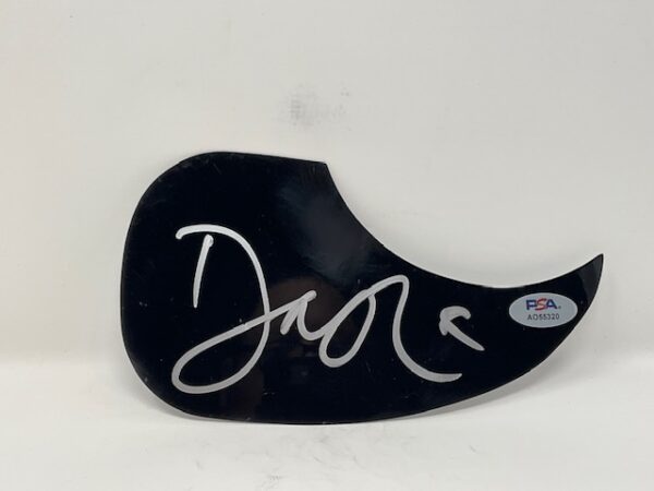 Dasha Autographed Country Singer Acoustic Guitar Pick Guard PSA