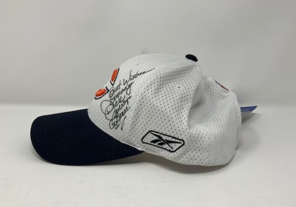 Dick Jauron Autographed Chicago Bears Head Coach NWT NFL Reebok Hat JSA COA - Image 3