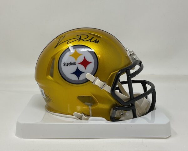 Kenny Pickett Autographed Pittsburgh Steelers Mini FLASH Helmet Beckett