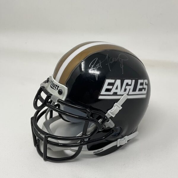 Brett Favre Autographed Southern Miss Golden Eagles College Mini Helmet JSA COA - Image 3