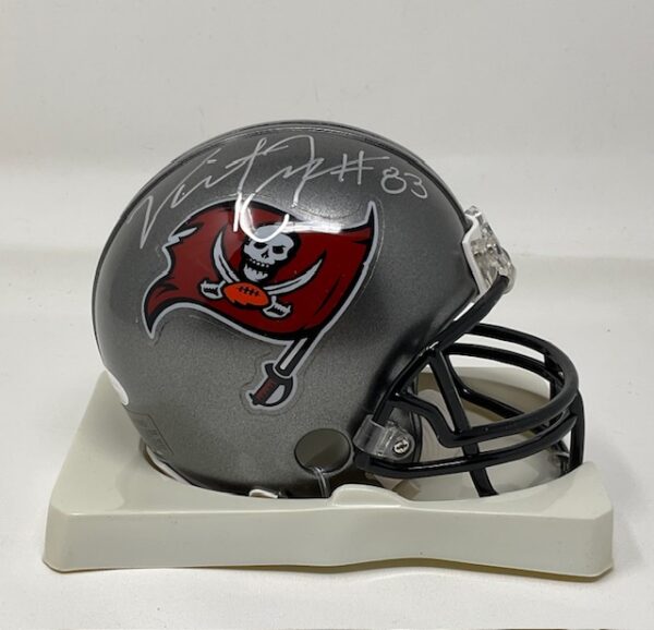 Vincent Jackson Autographed Tampa Bay Buccaneers Mini Helmet JSA COA