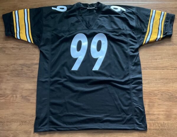 Levon Kirkland Autographed Pittsburgh Steeler Pro Style Jersey TSE COA - Image 3