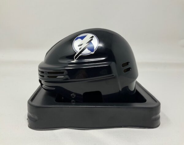 Vincent Lecavalier Autographed Tampa Bay Lightning Bauer Mini Hockey Helmet JSA COA - Image 4