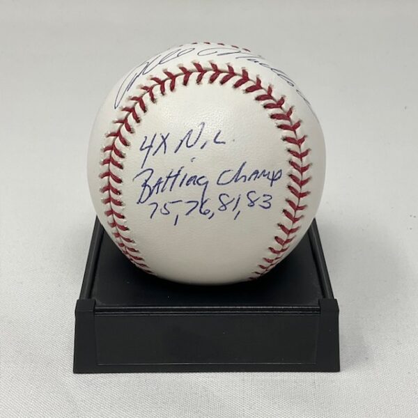 Bill Madlock Autographed Pittsburgh Pirates 4X NL Batting Champion ROML Baseball JSA COA - Image 2