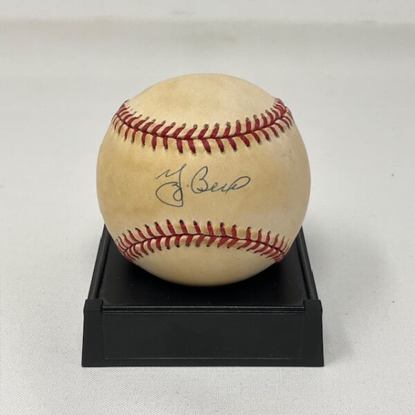 Yogi Berra Autographed New York Yankees OAL Baseball JSA COA