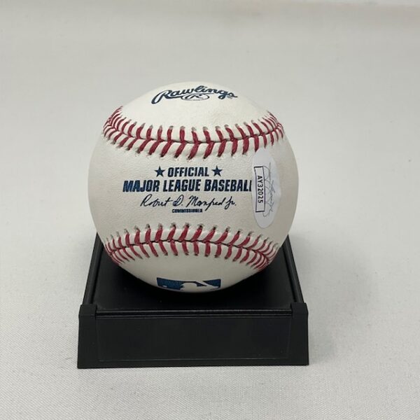 Zack Hample Autographed Baseball Collector ROML Baseball JSA COA - Image 2