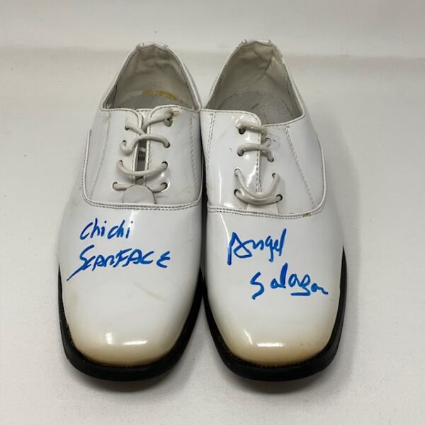 Angel Salazar Autographed Chi-Chi Scarface Bruno Homme Formal Shoes Beckett