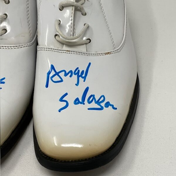 Angel Salazar Autographed Chi-Chi Scarface Bruno Homme Formal Shoes Beckett - Image 4