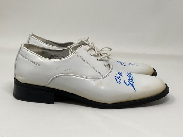 Angel Salazar Autographed Chi-Chi Scarface Bruno Homme Formal Shoes Beckett - Image 5