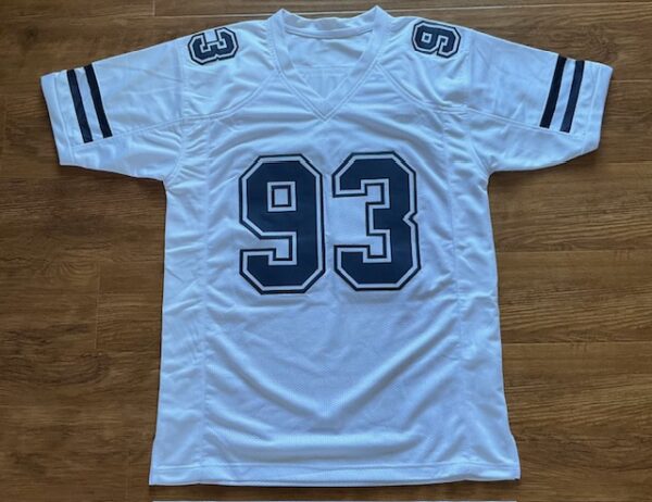 Kevin Nash Autographed Guard Engleheart The Longest Yard Movie Style Jersey Schwartz - Image 4