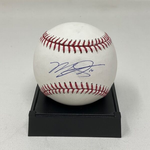 Marcus Semien Autographed Texas Rangers ROML Baseball MLB COA