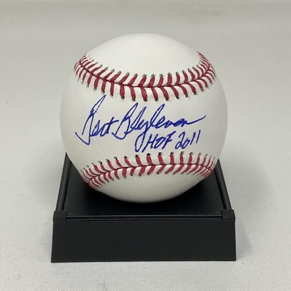 Bert Blyleven Autographed Minnesota Twins ROML Baseball JSA COA