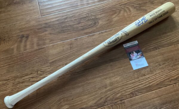 Wade Boggs Autographed Boston Red Sox HOF 05 3010 Louisville Slugger Powerized Bat JSA COA - Image 3