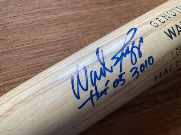 Wade Boggs Autographed Boston Red Sox HOF 05 3010 Louisville Slugger Powerized Bat JSA COA - Image 2