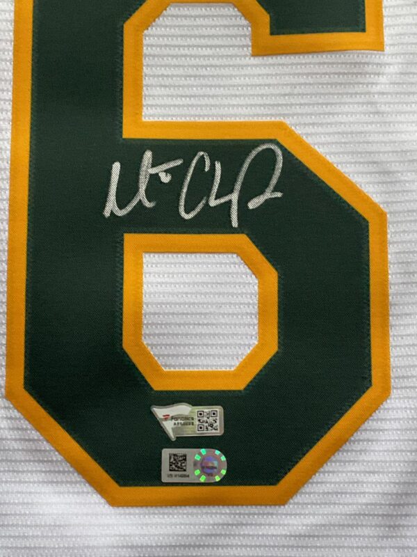 Matt Chapman Autographed Oakland Athletics Authentic NWT Nike MLB Jersey Fanatics - Image 2
