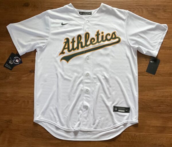 Matt Chapman Autographed Oakland Athletics Authentic NWT Nike MLB Jersey Fanatics - Image 3