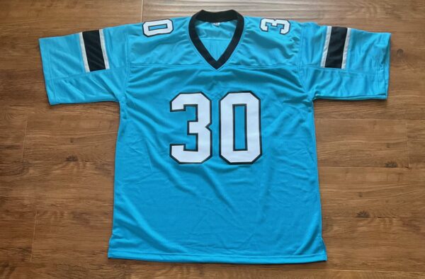 Chuba Hubbard Autographed Carolina Panthers Pro Style Jersey Beckett - Image 3