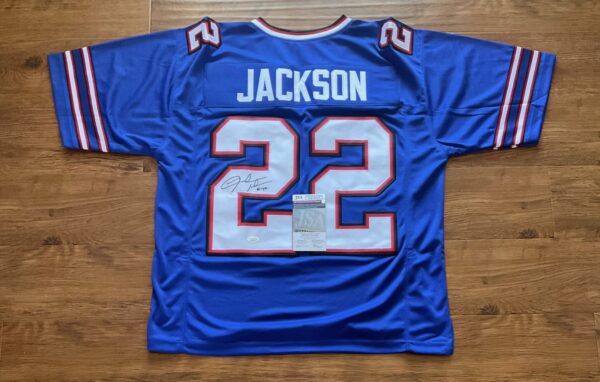 Fred Jackson Autographed Buffalo Bills Pro Style Jersey JSA COA