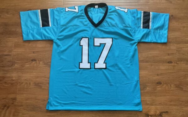 Xavier Legette Autographed Carolina Panthers Pro Style Jersey Beckett - Image 3