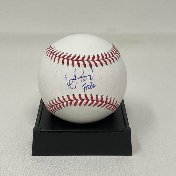 Elijah Wood Autographed Frodo The Lord of the Rings & The Hobbit ROML Baseball JSA COA