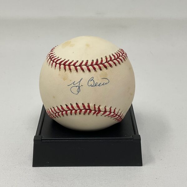 Yogi Berra Autographed New York Yankees OAL Baseball JSA COA
