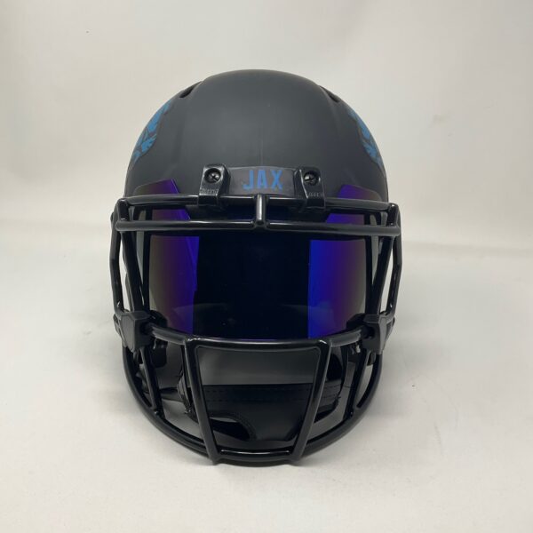 Trevor Lawrence Autographed Jacksonville Jaguars Full Size Eclipse Helmet Fanatics - Image 5