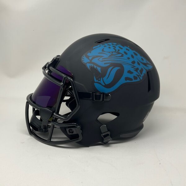Trevor Lawrence Autographed Jacksonville Jaguars Full Size Eclipse Helmet Fanatics - Image 6