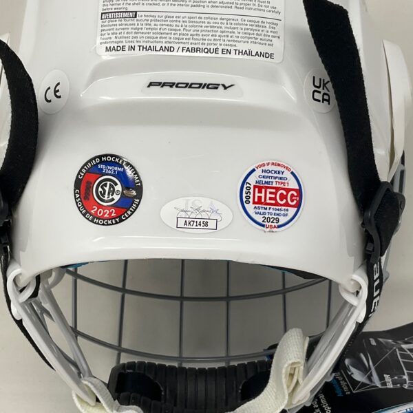 Hilary Knight Autographed Boston Fleet Team USA Authentic Bauer Hockey Helmet JSA COA - Image 7
