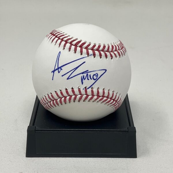 Mitchell Tenpenny Autographed Country Music Singer ROML Baseball JSA COA