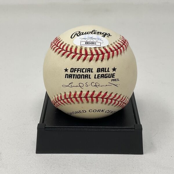 Bill Murray (Actor) Caddyshack And Otis Nixon Atlanta Braves Autographed ONL Baseball JSA LOA - Image 6