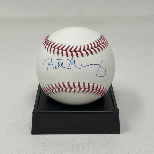 Bill Murray Autographed Actor Comedian Ghostbusters Caddyshack ROML Baseball JSA LOA